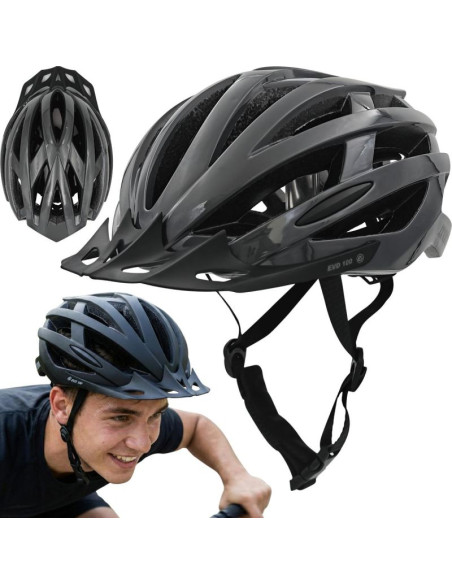 Kask rowerowy regulowany enero evo 100 r.l (58-61cm)