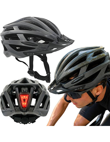 Kask rowerowy regulowany enero evo 100 r.l (58-61cm)