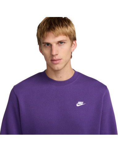 Bluza męska nike club bb fioletowa fn3886 507