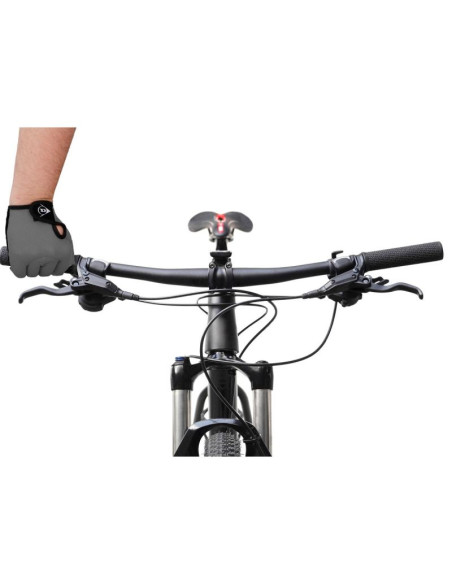 Rękawiczki rowerowe senior szare dunlop r.l