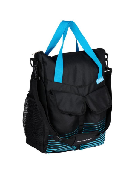Sakwa torba rowerowa na bagażnik 20l dunlop niebieska