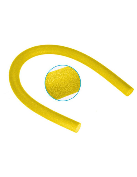 Makaron noodle do nauki pływania na basen comfy żółty