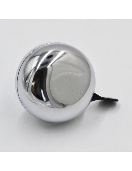 Dzwonek rowerowy retro 80x50mm silver xqmax