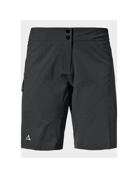 Spodenki rowerowe damskie schoffel shorts danube - black rozmiar: s