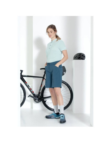 Spodenki rowerowe damskie schoffel shorts danube - black rozmiar: s