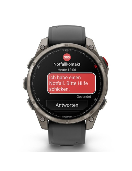 Zegarek sportowy garmin fenix 8 pro amoled 47mm sapphire titanium