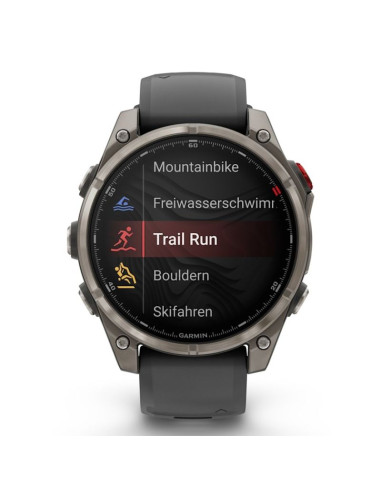 Zegarek sportowy garmin fenix 8 pro amoled 47mm sapphire titanium