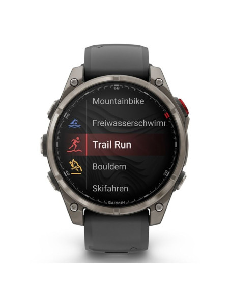 Zegarek sportowy garmin fenix 8 pro amoled 47mm sapphire titanium