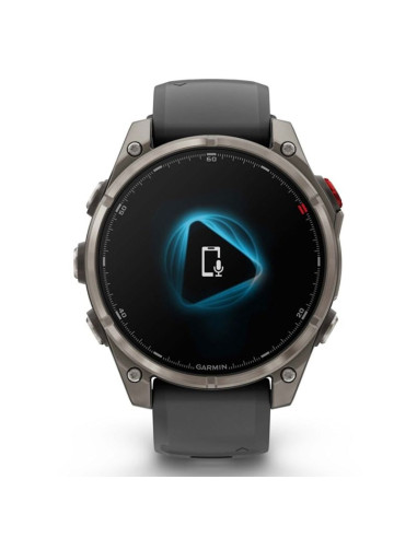 Zegarek sportowy garmin fenix 8 pro amoled 47mm sapphire titanium