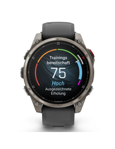 Zegarek sportowy garmin fenix 8 pro amoled 47mm sapphire titanium