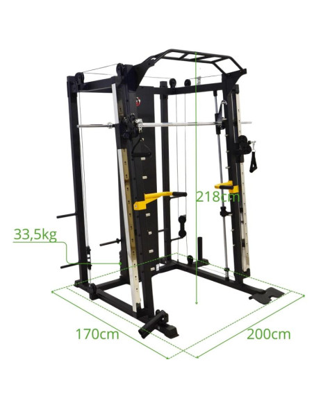 Atlas wielofukcyjna brama treningowa 6500 heros enero fit
