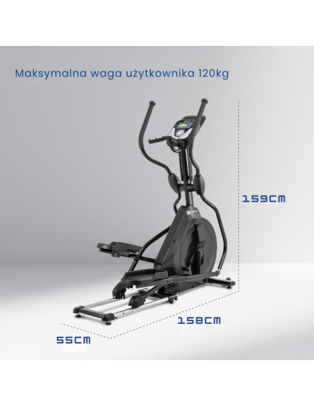 Orbitrek trenażer crosstrainer eliptyczny xterra fs 480