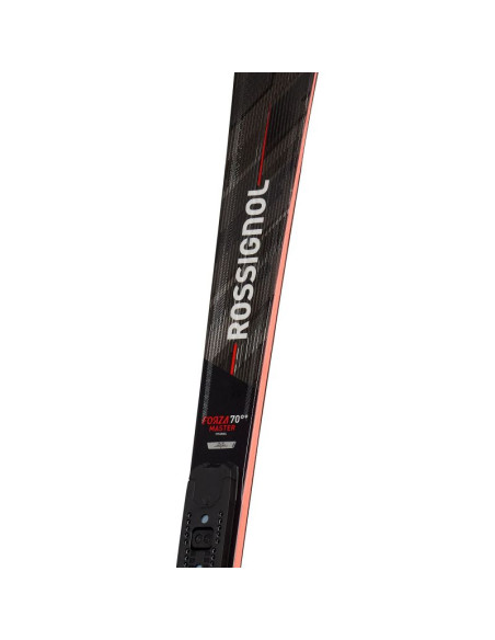 Narty rossignol forza 70' ti+ master r22 / spx 14 rockerace gw red metal