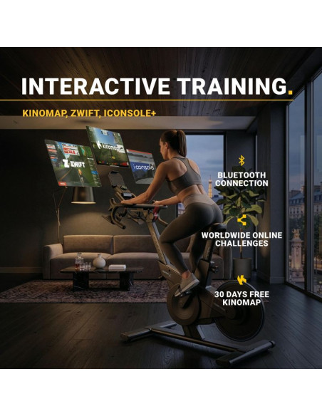 Flow fitness rower spinningowy perform s2i