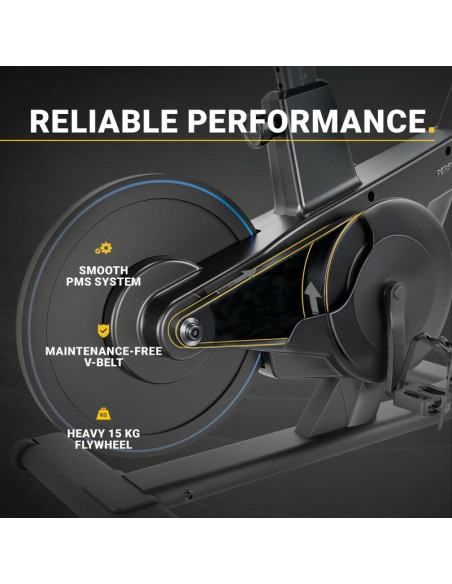 Flow fitness rower spinningowy perform s2i