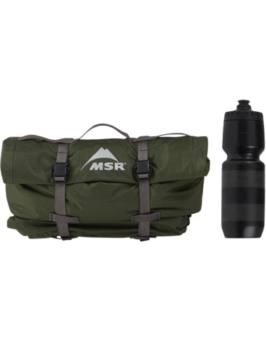 Msr hubba hubba bikepack 2 os. zielony, czerwony, biały namiot trójkątny