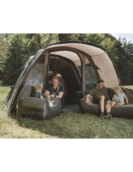 Namiot tunelowy easy camp brimnes 5 air brązowy