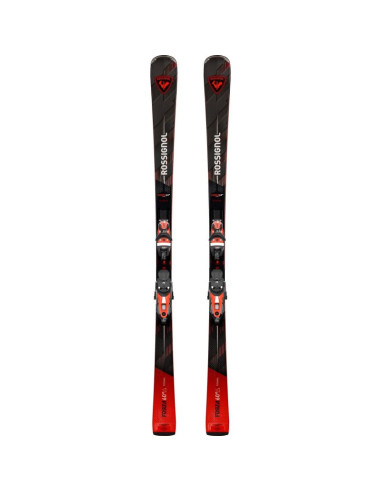 Narty rossignol forza 60' ti konect / nx 12 konect gw b80 bk hot red