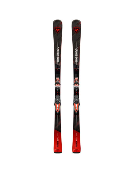 Narty rossignol forza 60' ti konect / nx 12 konect gw b80 bk hot red