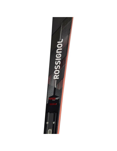 Narty rossignol forza 60' ti konect / nx 12 konect gw b80 bk hot red