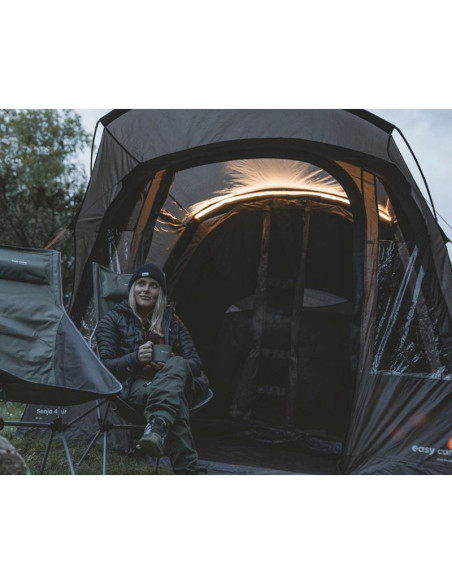 Easy camp senja 4 air brązowy namiot tunelowy