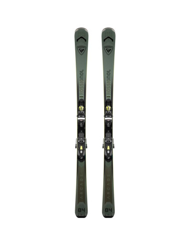 Narty rossignol arcade 84 konect / nx 12 konect gw b90 blk yellow