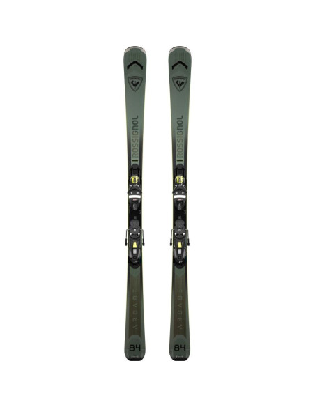 Narty rossignol arcade 84 konect / nx 12 konect gw b90 blk yellow