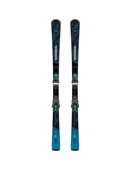 Narty rossignol forza 50' cam konect / nx 12 konect gw b80 black blue