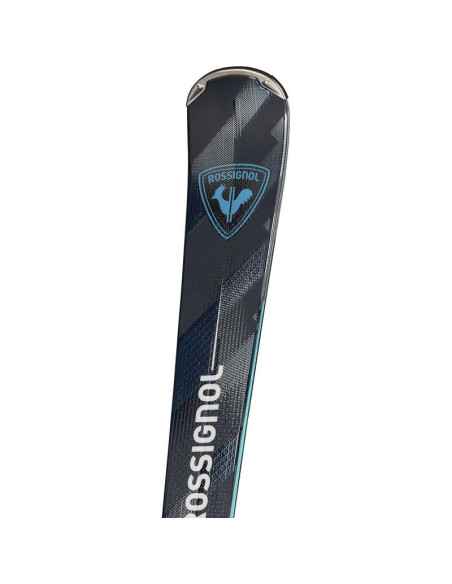 Narty rossignol forza 50' cam konect / nx 12 konect gw b80 black blue