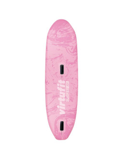 Virtufit deska sup surfer 305 z żaglem i akcesoriami różowy 2