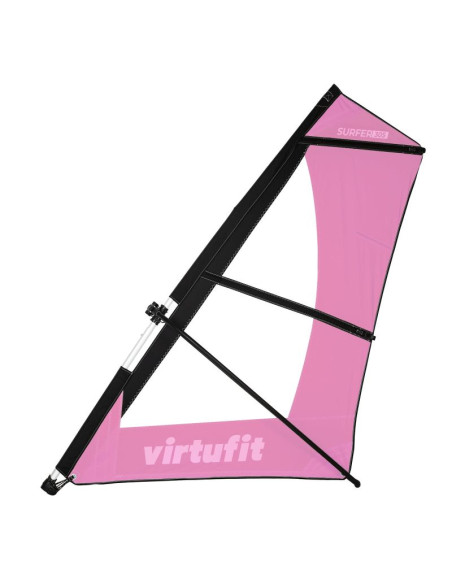 Virtufit deska sup surfer 305 z żaglem i akcesoriami różowy