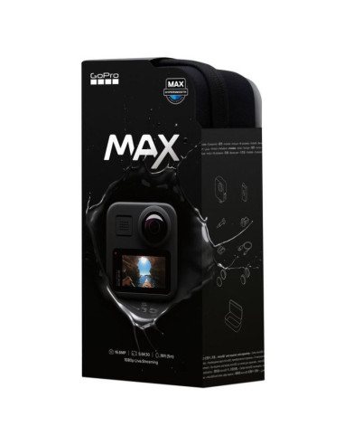 Gopro max aparat do fotografii sportowej 16,6 mp 5k ultra hd wi-fi