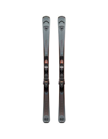 Narty rossignol arcade 82 xpress / xpress 11 gw b83 black orange