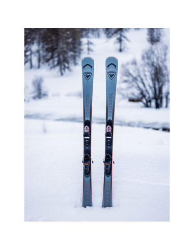 Narty rossignol arcade 82 xpress / xpress 11 gw b83 black orange
