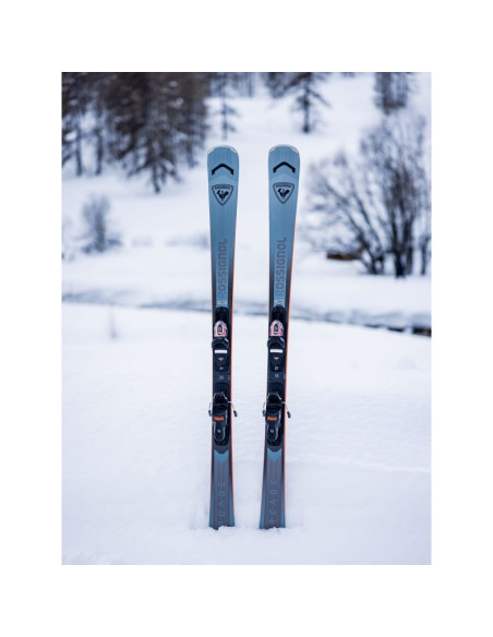Narty rossignol arcade 82 xpress / xpress 11 gw b83 black orange