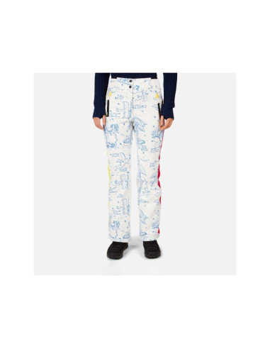 Spodnie narciarskie damskie rossignol w jcc sublim pant biały