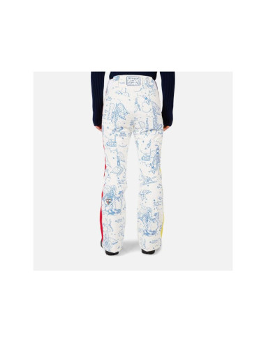 Spodnie narciarskie damskie rossignol w jcc sublim pant biały