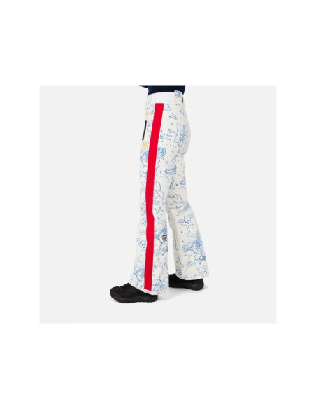 Spodnie narciarskie damskie rossignol w jcc sublim pant biały