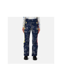 Spodnie narciarskie damskie rossignol w jcc sublim pant granatowe
