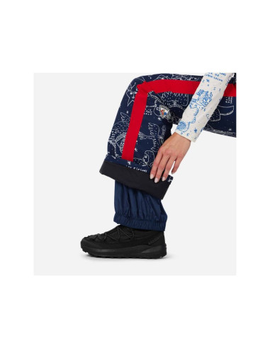 Spodnie narciarskie damskie rossignol w jcc sublim pant granatowe