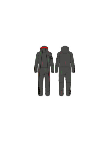 Guma narciarska rossignol one piece adult - black czarny