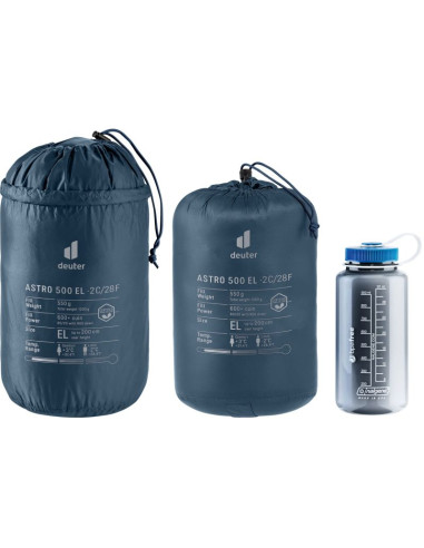 Deuter astro 500 el -2c/28f dorosły śpiwór typu mumia ripstop niebieski