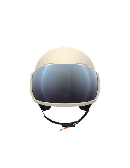 Kask narciarski poc levator mips biało/czerwony