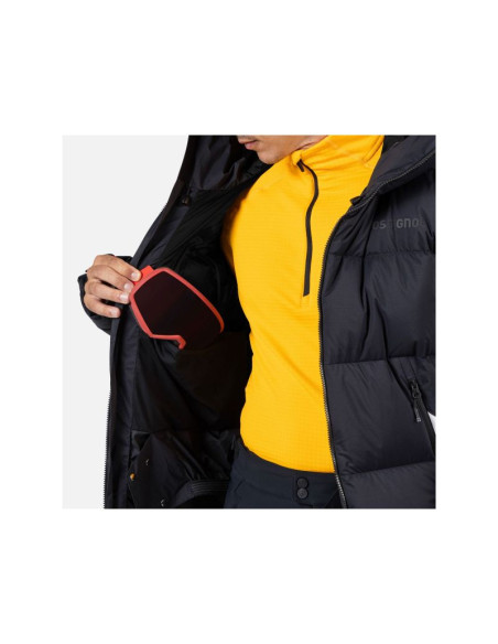 Kurtka męska rossignol daille down jkt czarna