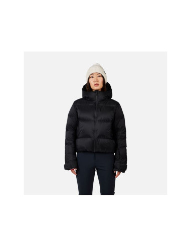Kurtka narciarska damska rossignol w daille down jkt czarna