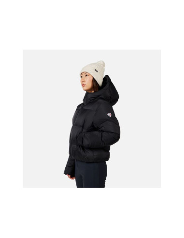 Kurtka narciarska damska rossignol w daille down jkt czarna