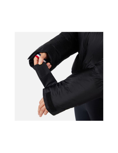 Kurtka narciarska damska rossignol w daille down jkt czarna