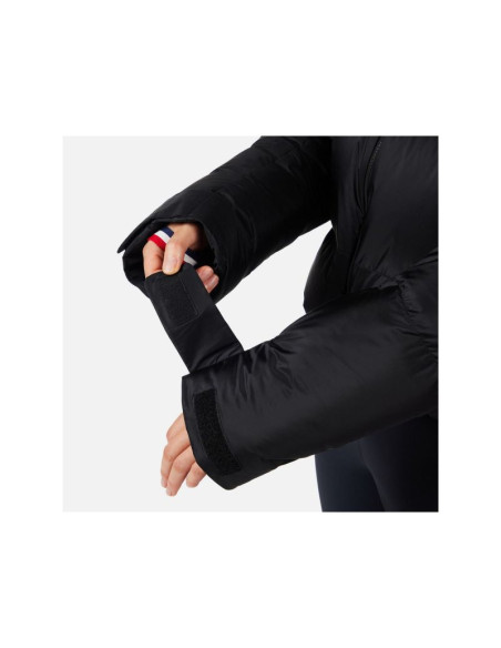 Kurtka narciarska damska rossignol w daille down jkt czarna