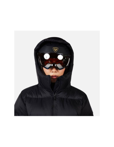 Kurtka narciarska damska rossignol w daille down jkt czarna