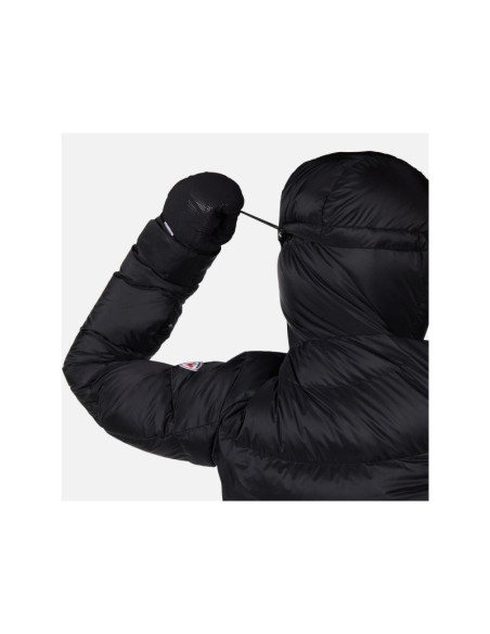 Kurtka narciarska damska rossignol w daille down jkt czarna